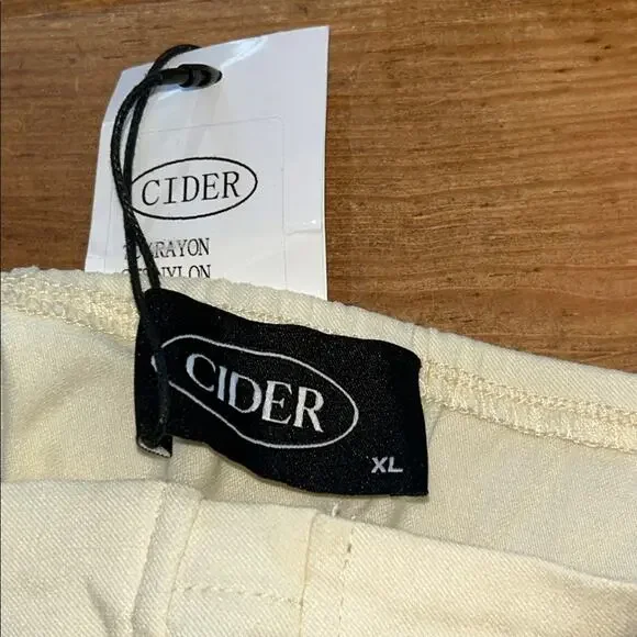 Juniors Cider Cream Tie-Strap Corset Top • XL • NWT - Picture 4 of 6